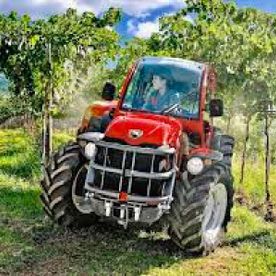 Magrisa Canarias tractor rojo